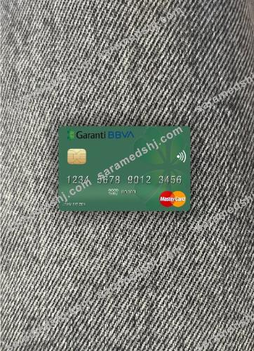 Romania Garanti BBVA mastercard photolook front